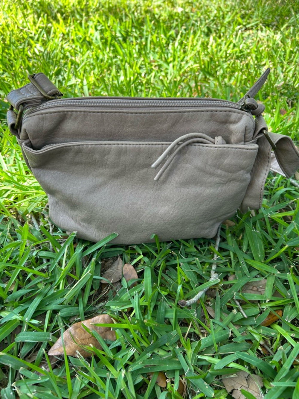Bueno Taupe/Beige Crossbody Bag - Picture 7 of 10